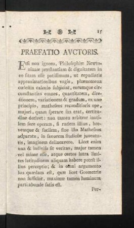 15-24, Praefatio Avctoris