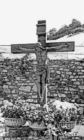 Wegekreuz (Wegekreuz); Lorch, Edesberg