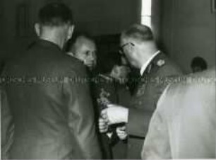 Friedrich Dickel auf einer Veranstaltung