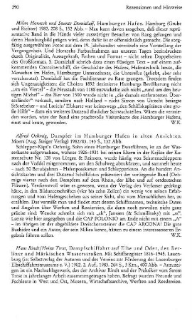 Ohemig, Alfred :: Dampfer im Hamburger Hafen in alten Ansichten : Moers, Steiger, 1983