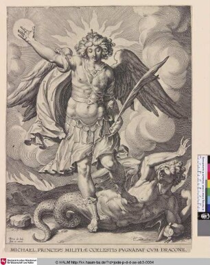 Michael, princeps militiae coelestis pugnabat cum dracone.