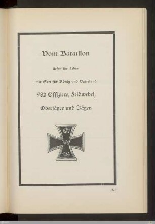 Ehrentafel der Gefallenen