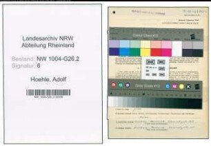 Entnazifizierung Adolf Hoehle , geb. 10.04.1898 (Bankbeamter)
