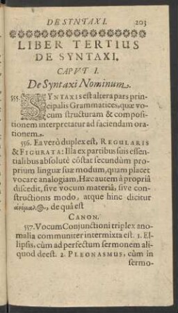 Liber Tertius De Syntaxi