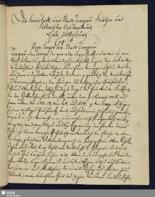 Erste Abtheilung (Cap. 1-21)