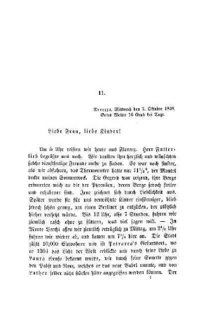 Arrezzo, 7. Oktober 1840