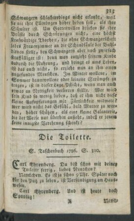Die Toilette