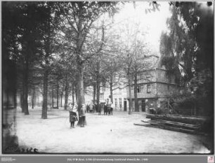 Sachsenhäuser Ufer am Ulrichstein und Färberstraße von Nordwesten