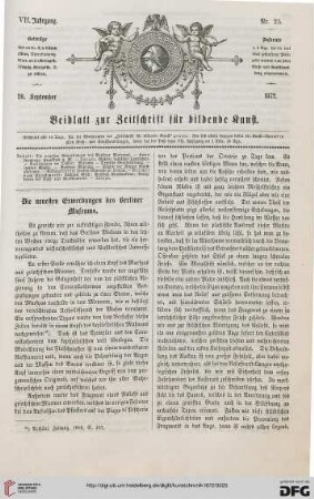 Die neuesten Erwerbungen des Berliner Museums