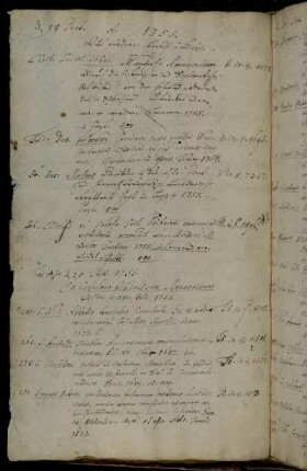 Auf gnädigen Befehl sind beygelegt.- Ex Catalogo bibliothecae Menkenianae Lipsiae d. XXI. Julii 1755. - Auf gnädigen Befehl sind beygelegt.