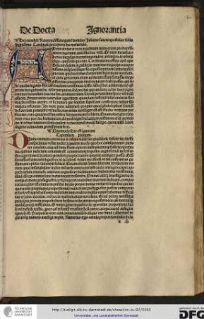 Deo amabili reverendissimo patri domino Juliano sancte apostolice sedis dignissimo cardinali preceptori sui metuendo.