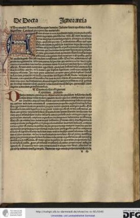 Deo amabili reverendissimo patri domino Juliano sancte apostolice sedis dignissimo cardinali preceptori sui metuendo.