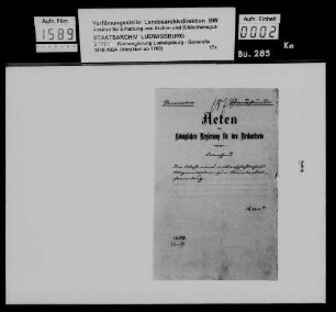 Nachwahl eines ritterschaftlichen Abgeordneten zum Landtag 1878