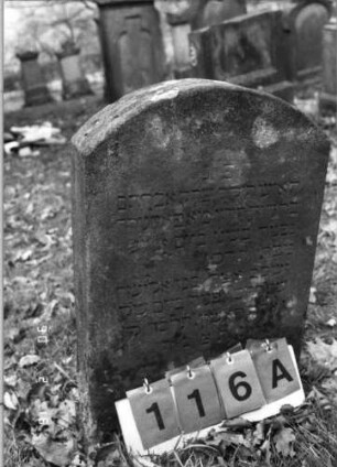 Grabstein 116A