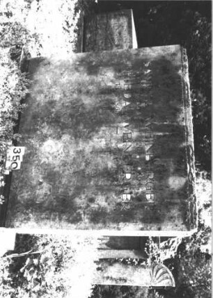 Grabstein 350 (Index: 100081546) Material: Kunststein Zustand: gut Maße HxBxT: 145x144x30 cm Beschreibung: Stele, breit, Sockel, getreppter Abschluß: Grabstein 350