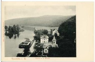 Rochlitz. Mulde mit Badeanstalt