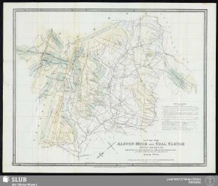 Map of the Alston-Moor and Coal-Cleugh Mining Districts