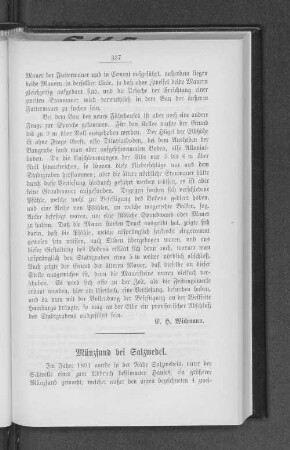 Münzfund bei Salzwedel.