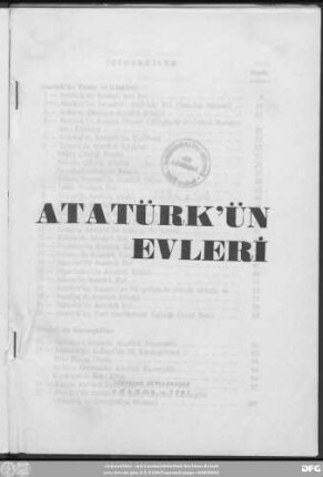 Atatürk'ün evleri