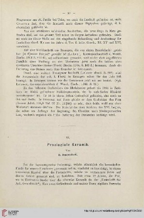 1: Provinziale Keramik