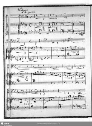 [III.] Scherzo. Allegretto.