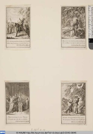 Unten rechts: Cervantes? Don Quixote