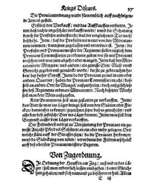 Von Zugordnung.