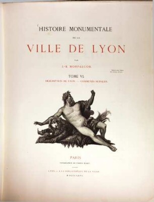 Histoire monumentale de la ville de Lyon, 6. Description de Lyon, Communes rurales