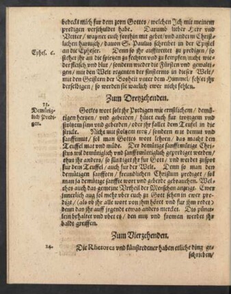 Zum Vierzehenden.