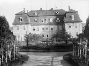 Herrnhut. Zinzendorfpalais, Gartenseite