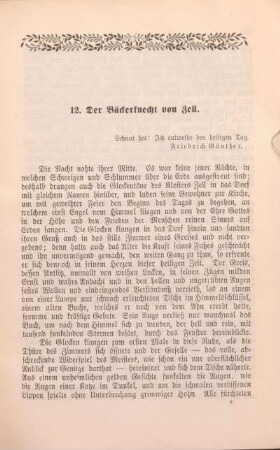 12. Der Bäckerknecht von Zell.