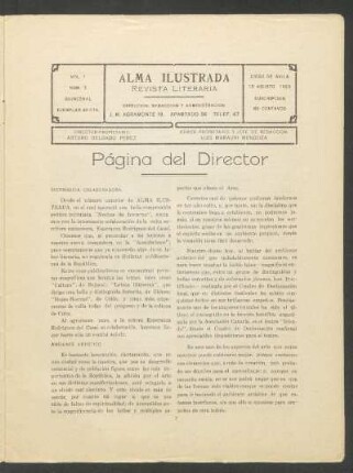 volumen 1, número 7 (15 agosto 1923)