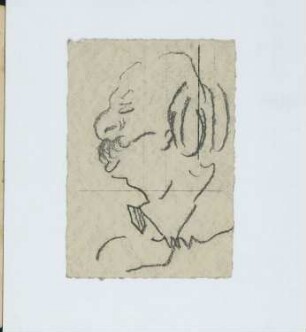 Skizzenbuch F9: Portrait