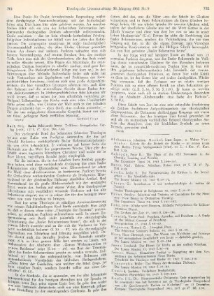 701-702 [Rezension] Buri, Fritz, Basler Bekenntnis heute
