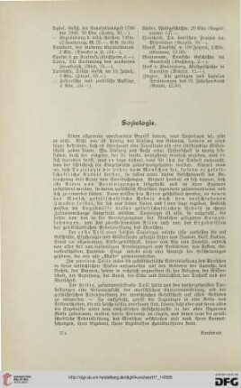Literarischer Ratgeber des Kunstwarts für 1904, [8]: Soziologie