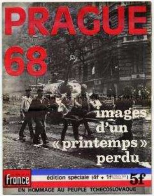 Sonderdruck aus Frankreich zum "Prager Frühling" und zur Intervention des Warschauer Vertrages 1968