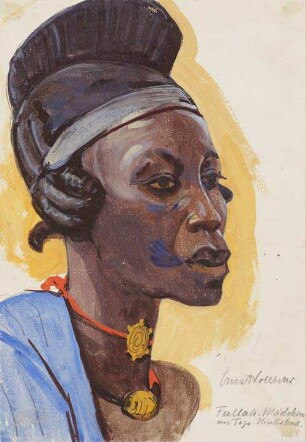 Fullah-Mädchen aus Togo-Hinterland