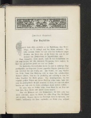 Zweites Kapitel. Eine Unglückliche.