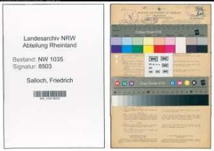 Entnazifizierung Friedrich Salloch , geb. 21.05.1905 (Steiger)