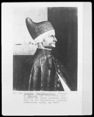 Bildnis des Dogen Leonardo Loredan