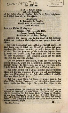 Geschichte der Stadt Lauingen : Mit e. lithogr. Ansicht d. Stadt u. 2 Kupferabdr. Das Schloss u. d. Pfarrkirche im J. 1604. 4
