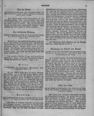 Von der Natur und dem Leben der Körperwelt, oder philosophische Physik / von Friedrich Fischer, Prof. zu Basel. - Tübingen : Osiander, 1832