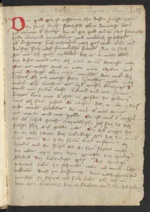 Leben des heiligen Franziskus (Prosalegende), dt.