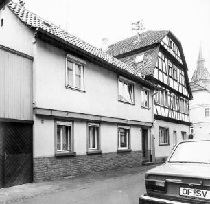 Fachwerkwohnhaus; Seligenstadt, Römerstraße 8