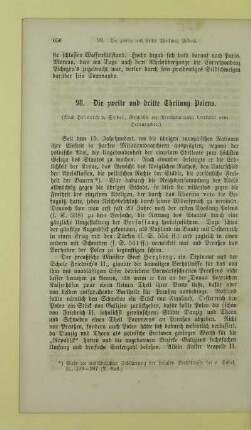98. Die zweite und dritte Theilung Polens