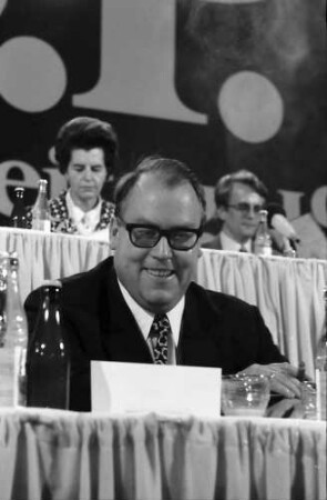 Freiburg: Stadthalle; FDP 22. Bundesparteitag, Josef Ertl