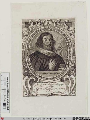 Bildnis Dominicus Beer (Bär, lat. Ursinus)