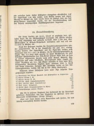 29. Demobilmachung