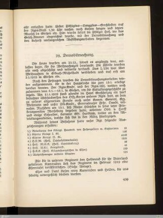 29. Demobilmachung