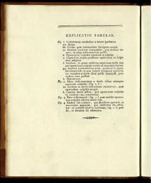 Explicatio Tabulae.